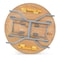 Atlas Commercial Products Titan Series 36 Round Wood Folding Table WFT5-36R - alternate 3